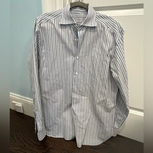 Zegna Men’s Button-down. Size 16, 34 1/2.